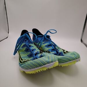 Saucony Endorphin Track Spike Men's Sz 11.5 Blue Volt Racing Shoes No Spikes